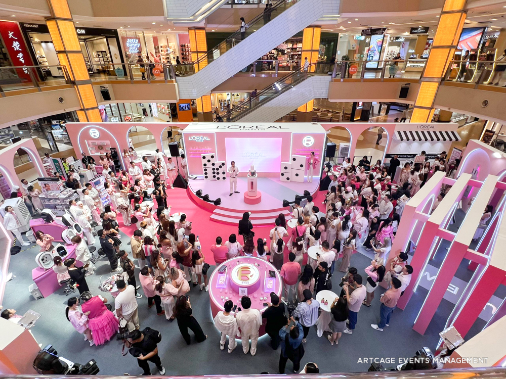 L’OREAL PARIS GYCOLIC BRIGHT SERUM WITH MELASYL ROADSHOW @ SUNWAY PYRAMID ORANGE CONCOURSE