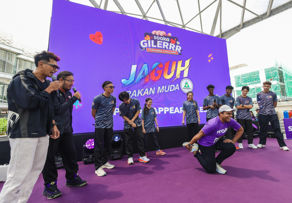 SOOKA GILERRR STREAMING CHALLENGE AT PIAZZA PAVILION BUKIT JALIL